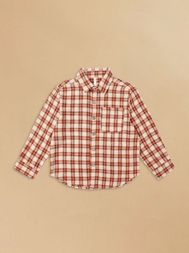 Ruston Plaid Button-Down Shirt by Rylee + Cru - TULLABEE