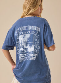 Late Night Readers Oversized Tee - TULLABEE