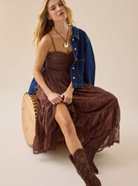 Tami Lace Tiered Maxi Dress - TULLABEE