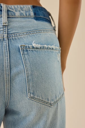 Mickie Straight Leg Jeans - Altar'd State - 