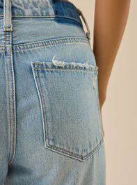 Mickie Straight Leg Jeans Detail 6 - TULLABEE