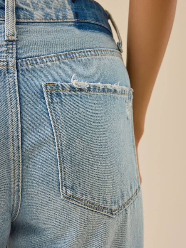 Mickie Straight Leg Jeans Detail 6 - TULLABEE