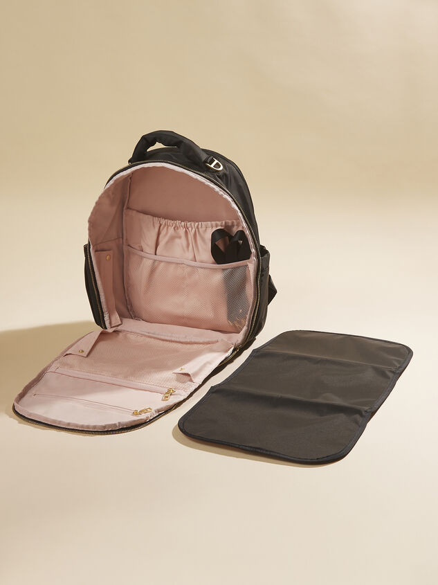 Deluxe Diaper Backpack Detail 4 - TULLABEE