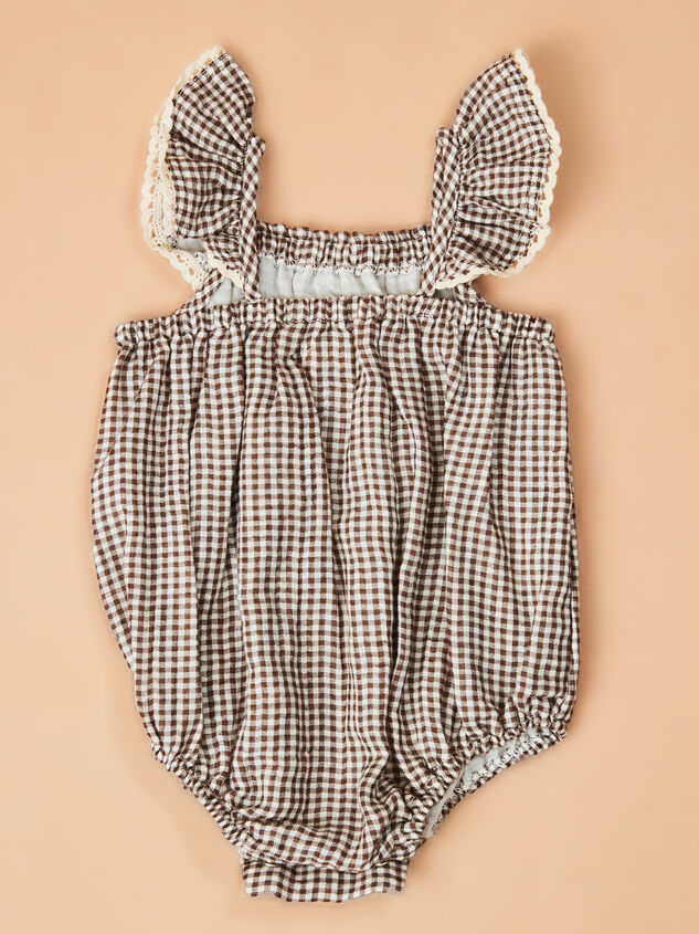 Kyler Gingham Ruffle Bubble Detail 2 - TULLABEE