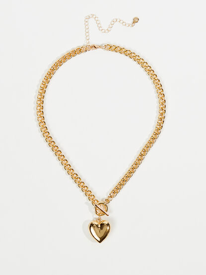 Bubble Heart Necklace - TULLABEE