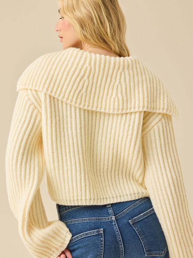 Kaylee Collard Cardigan Detail 4 - TULLABEE