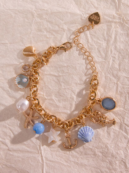 Nautical Charm Bracelet - TULLABEE
