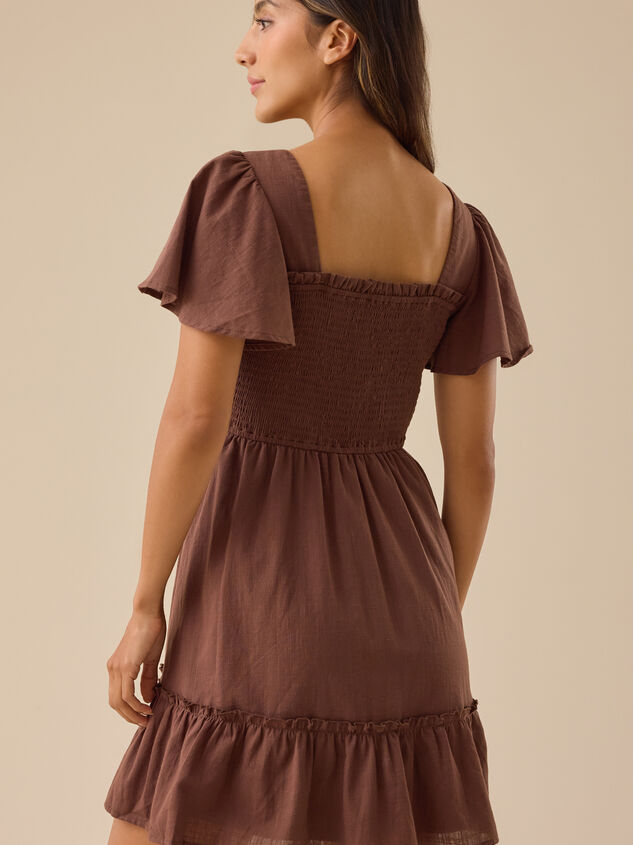 Sydney Mini Dress Detail 5 - TULLABEE