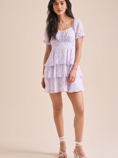 Carsyn Floral Mini Dress - TULLABEE