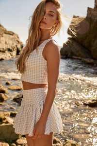 Sky Run Pleated Skort Detail 3 - Altar'd State