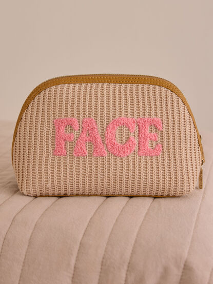 Face Knit Makeup Bag - TULLABEE