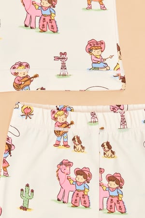 Vintage Cowgirl Lounge Set - Altar'd State - 