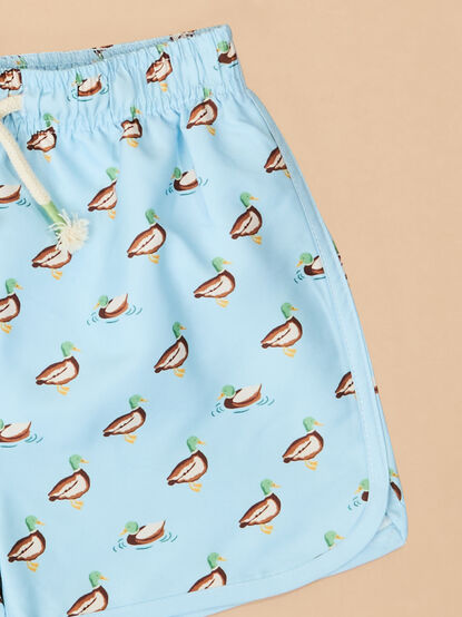Duck Pond Swim Trunks by Mudpie - TULLABEE
