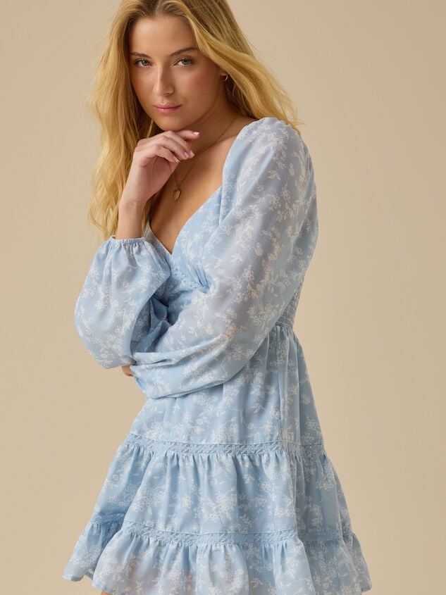 Danika Mini Dress Detail 4 - TULLABEE