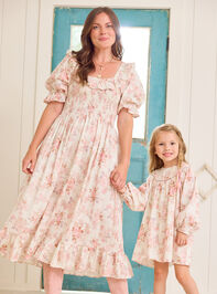 Paityn Floral Dress Detail 4 - TULLABEE