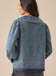 Paige Denim Collared Top Detail 6 - TULLABEE