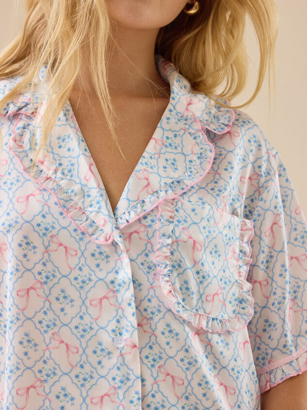 Ivara Satin Sleep Top Detail 4 - TULLABEE