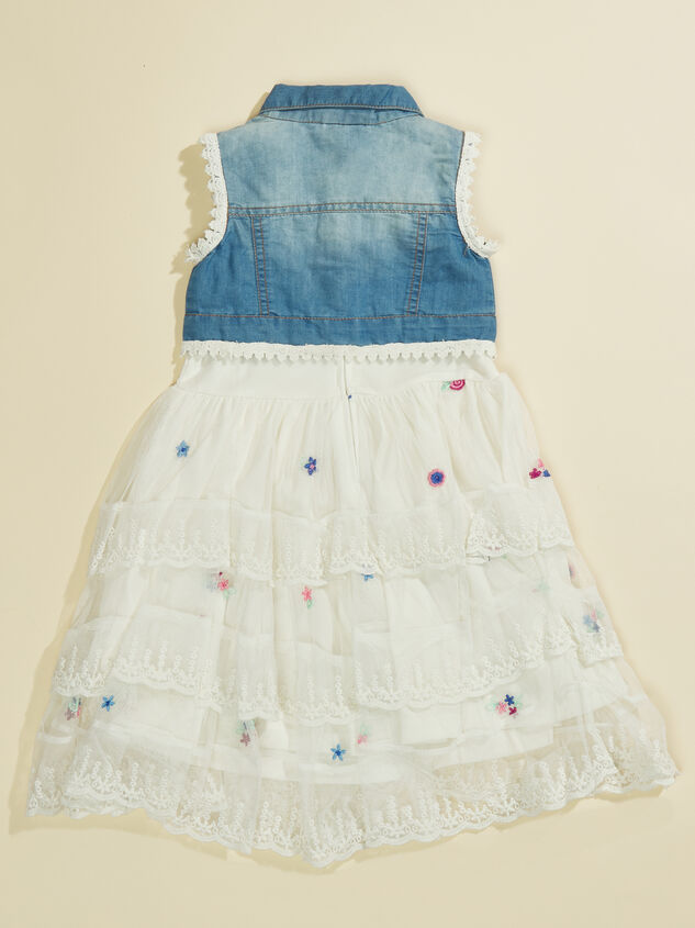 Sophie Tiered Dress and Vest Set Detail 2 - TULLABEE