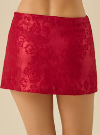 Meren Jacquard Mini Skirt Detail 6 - TULLABEE