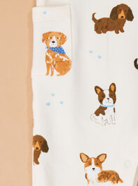 Dogs Best Friend Romper Detail 3 - TULLABEE