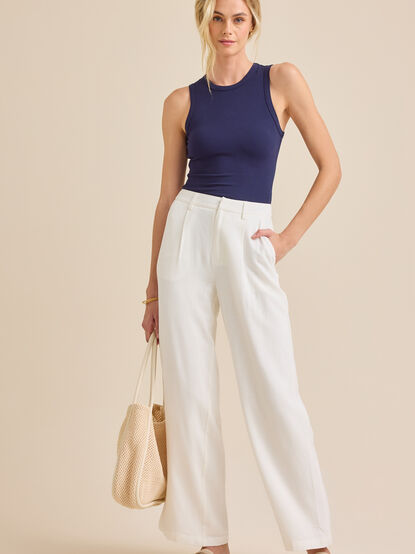 Kay Linen Trouser - TULLABEE