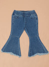 Mallie Toddler Denim Flares - TULLABEE