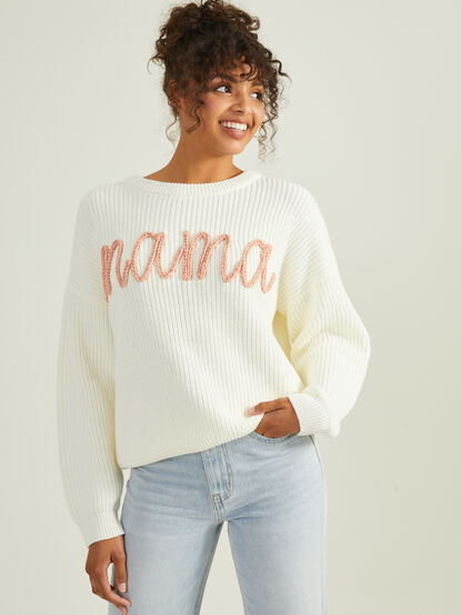 Mama Stitch Sweater - TULLABEE