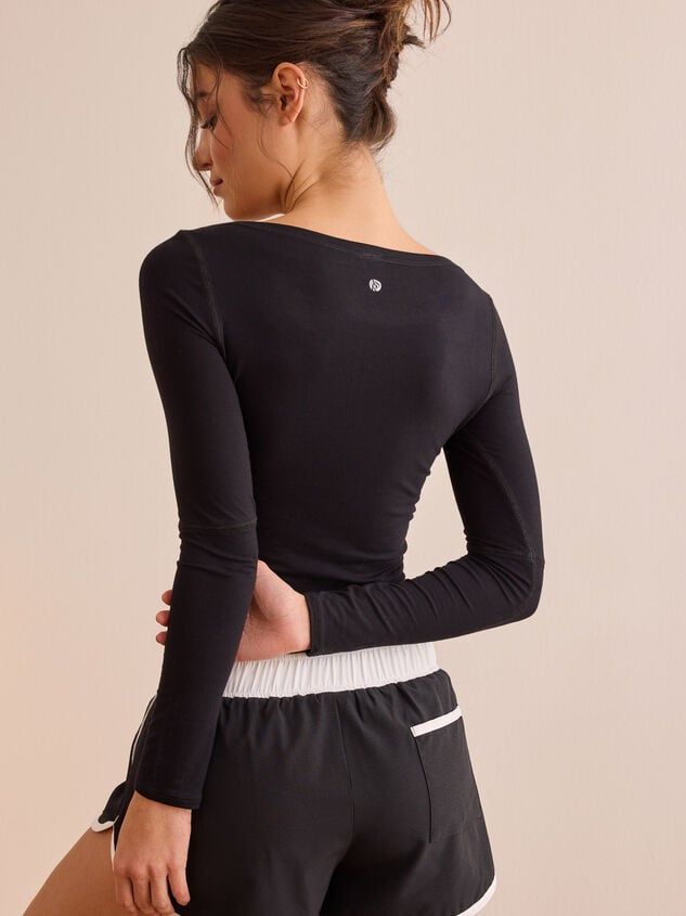 Studio Style Boat Neck Top Detail 5 - TULLABEE