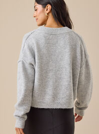Lily Kate Textured Sweater Detail 4 - TULLABEE