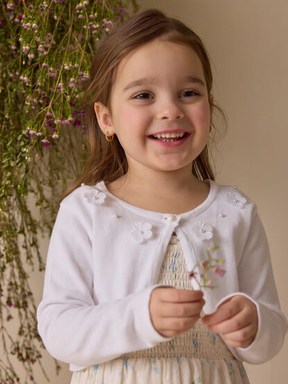 Pearl Blossom Cardigan - TULLABEE