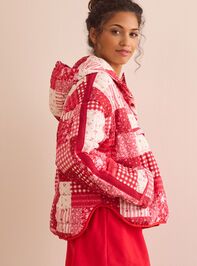 Cherished Patchwork Pullover Detail 3 - TULLABEE