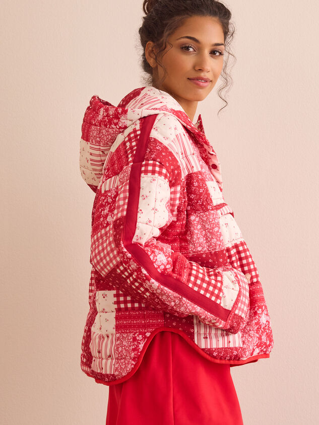 Cherished Patchwork Pullover Detail 3 - TULLABEE