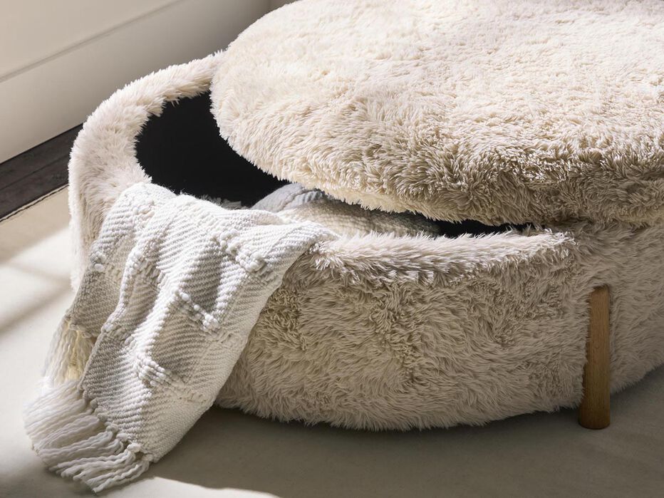 Millie Upholstered Coffee Table/Ottoman - TULLABEE - 