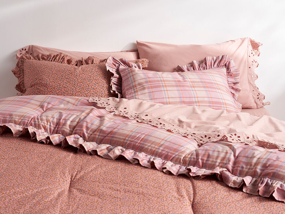 Maeve Ruffle Cotton Comforter - TULLABEE - 