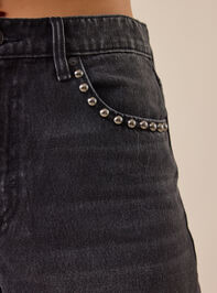 Chloe Studded Jeans Detail 2 - TULLABEE