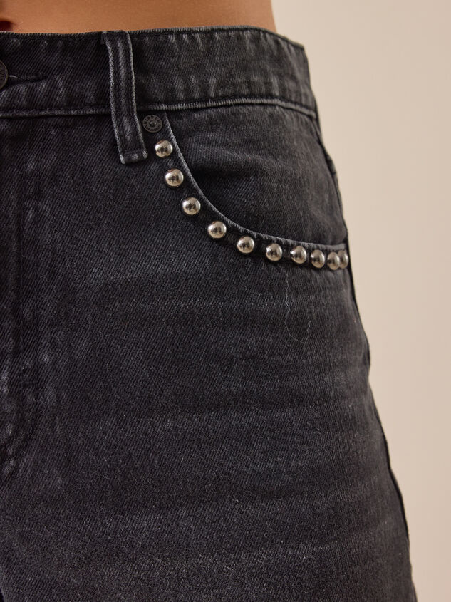 Chloe Studded Jeans Detail 2 - TULLABEE