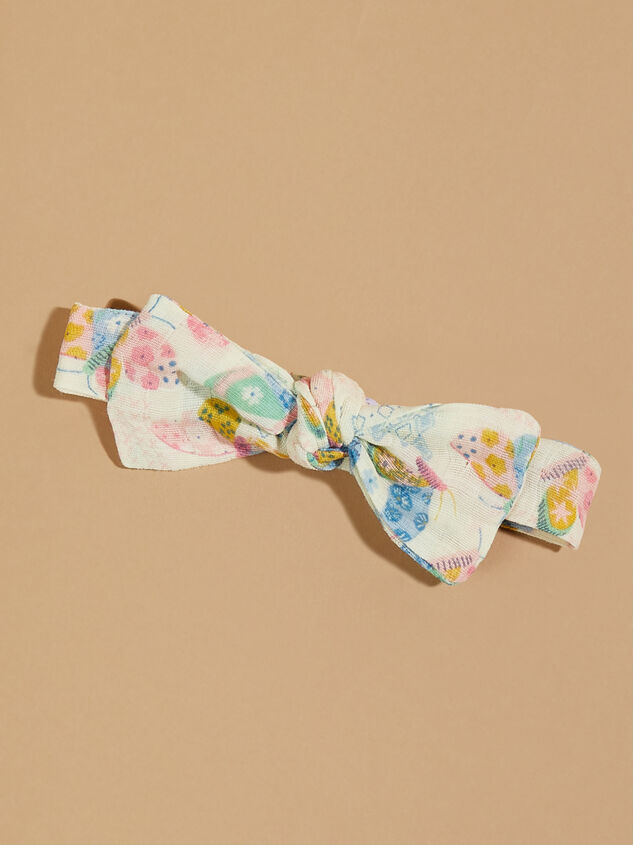 Butterfly Patch Bow Headband - TULLABEE