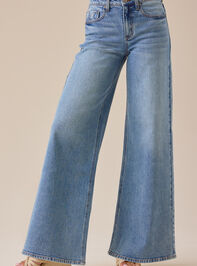 Oakley Ultra Wide Leg Jeans Detail 2 - TULLABEE
