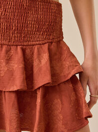 Lyla Ruffle Mini Skort Detail 3 - TULLABEE