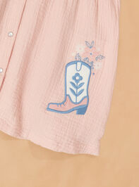 Winnie Western Dress Detail 2 - TULLABEE