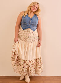 Wren Denim Vest Detail 3 - TULLABEE