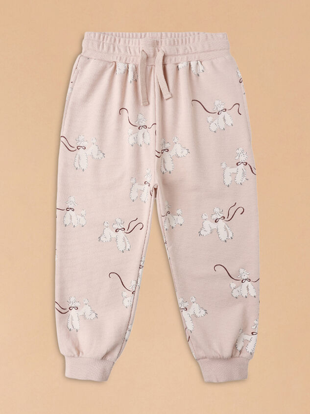 Poodles Jogger Sweatpant by Rylee + Cru - TULLABEE
