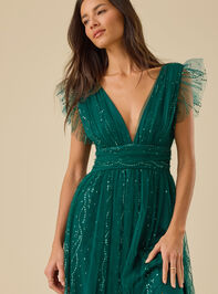 Kailey Maxi Dress Detail 3 - TULLABEE