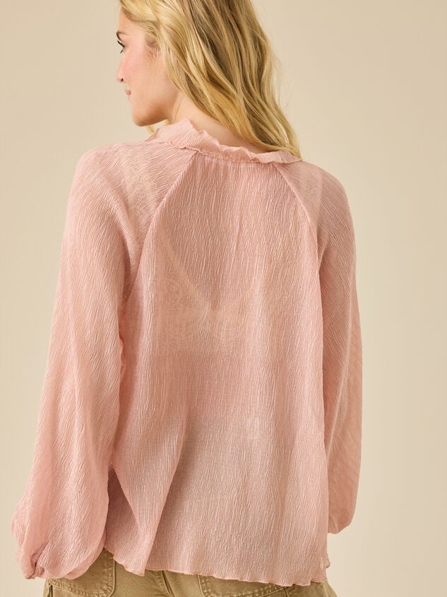 Sasha Chiffon Kimono Detail 6 - TULLABEE