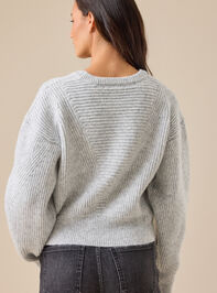 Reya Ribbed Sweater Detail 6 - TULLABEE