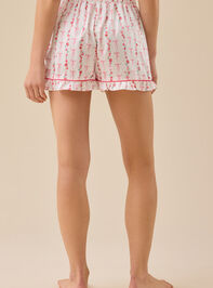 Kelyse Satin Ruffle Bottoms Detail 5 - TULLABEE