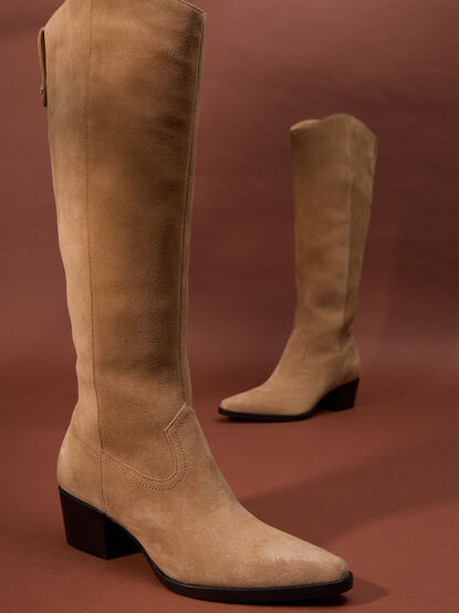 Virona Suede Boot - TULLABEE