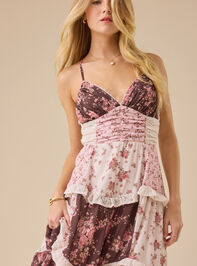 Adernlia Floral Maxi Dress Detail 2 - TULLABEE