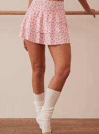 Jump Start Floral Skort Detail 2 - TULLABEE