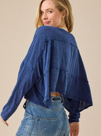 Joy Tiered Crop Top Detail 2 - TULLABEE
